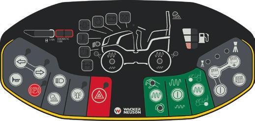 W modelach tandemowych i kombinowanych można na pałąku ROPS założyć opcjonalnie lampy robocze.