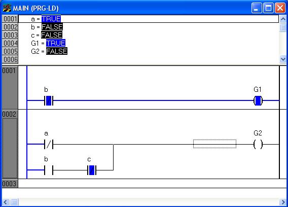 (deklaracje). Ctrl + F7 lub Online > Write Values 1.