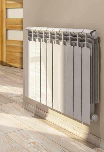 Przybliżona pow. do ogrzania: 9,8 m 2. Wym. produktu: 560 x 725 x 76 mm. Podłączenie: boczne.