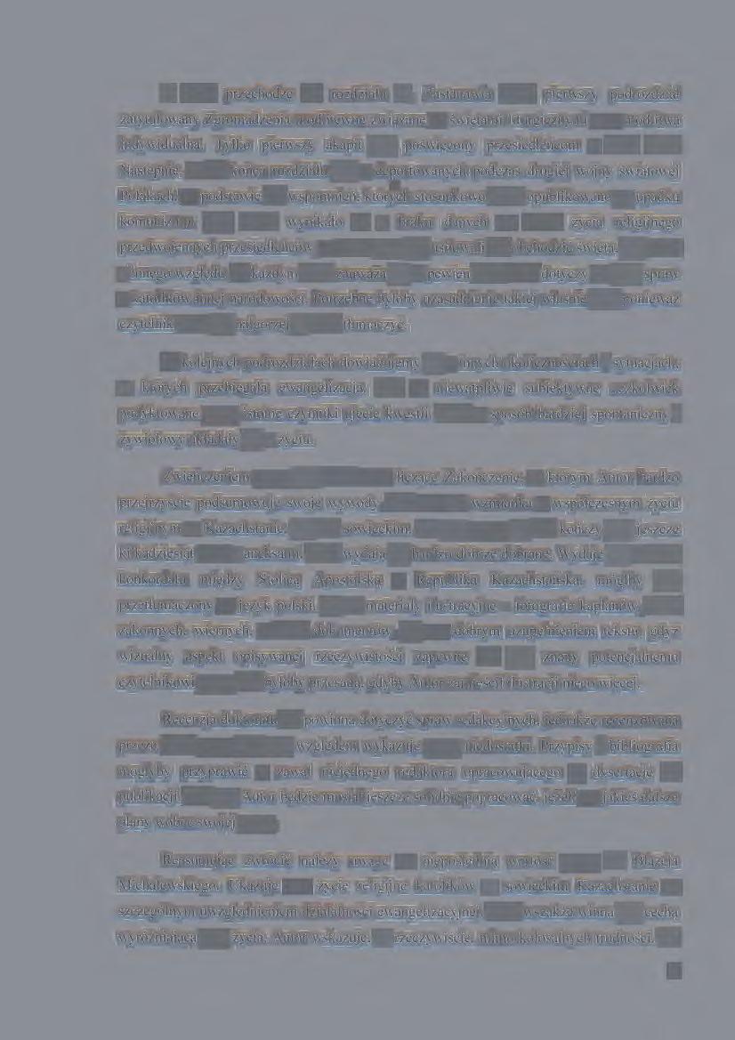 Z kolei przechodzę do rozdziału V. Zastanawia mrue pierwszy podrozdział zatytułowany Zgromadzenia modlitewne związane ze świętami liturgicznymi oraz modlitwa indywidualna.