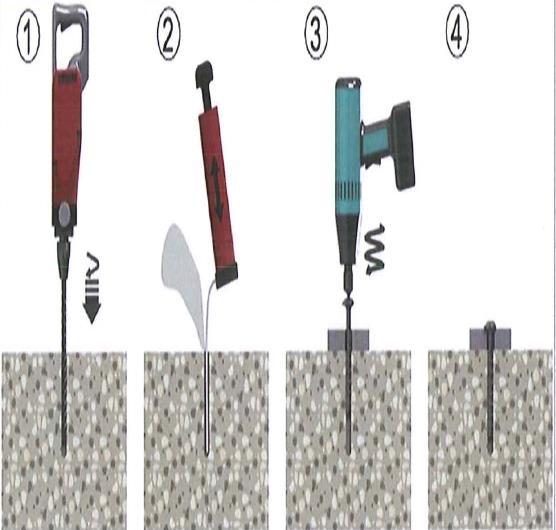 Strona 10 europejskiej oceny technicznej Tabela B2: Minimalna grubość elementu betonowego, minimalne odległości od krawędzi i minimalne odstępy Rozmiary kotew MCS, MCSr, MCShr 6 8 10 Nominalna