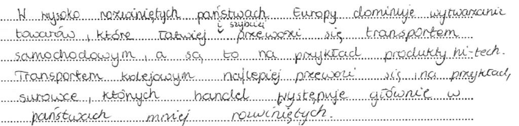 18 Sprawozdanie z egzaminu maturalnego 2017 W każdym arkuszu maturalnym z geografii występują zadania wymagające wykazania się umiejętnością przetwarzania dostarczonych w materiale źródłowym