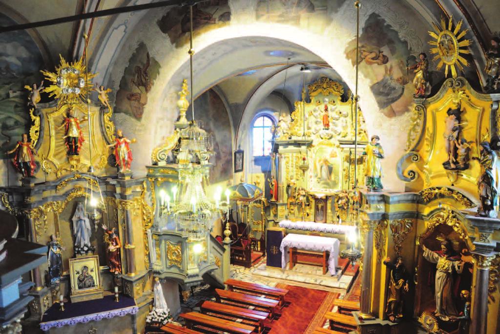 Krempachy węg. Bélakorompa, do 1899 Dunajecz-Krempach, niem. Krempach trzeba zobaczyć koniecznie: kościół św. Marcina wybudowany w I poł.