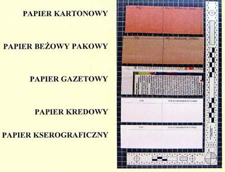 Czytelnoœæ œladów ujawnionych roztworem 1,2-IND- -u z dodatkiem chlorku cynku zarówno œwie ych, jak i starszych by³a porównywalna.