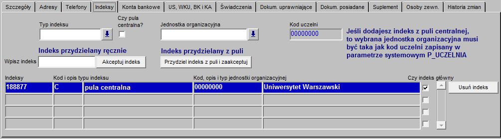 Data następnego zaliczania data określająca, kiedy student po raz kolejny powinien być rozliczany ze spełnienia wymagań na tym programie.