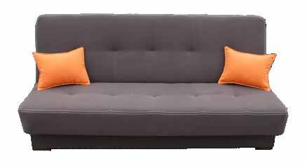 25 Sofa Asia 1R w: 75, sz: 100, gł: 90 pow. spania 80x185 Sofa P, F, HR Asia 2R w: 75, sz: 128, gł: 90 pow.