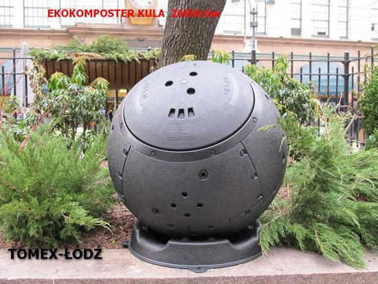 OFERTA KOMPOSTERY KULOWE Opatentowany wzór kompostera kulowego stanowi bardzo