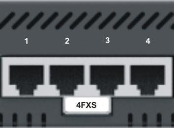 4.4.7 Moduł wewnętrznych portów analogowych Nazwa modułu: Oznaczenia: NCP-EMD8FXS NCP-EMS4FXS 8FXS 4FXS Informacja: Porty analogowe są przeznaczone do obsługi aparatów analogowych z wybieraniem DTMF