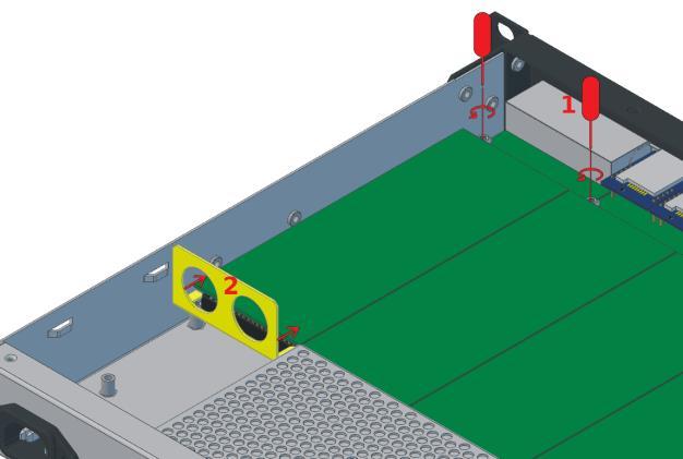 5 Montaż i wymiana modułu w systemie W półkach Gateway jest możliwa instalacja modułów translacji abonenckich i miejskich.