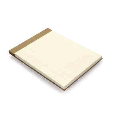 ECO PRODUCTS PRODUKTY ECO E003 eco writing Pad with head 100 sheets inside, made from recycled paper, recommended print 1-4 colours CMYK,