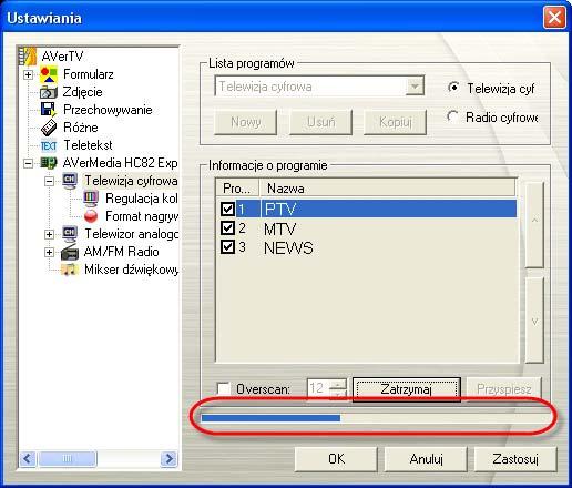 (Ten obraz sł uż y wył ą cznie jako odniesienie.) Uwaga: Wszystkie programy są automatycznie klasyfikowane w dwóch kategoriach (Digital TV [Telewizja cyfrowa] i Digital Radio [Radio cyfrowe]). 4.1.