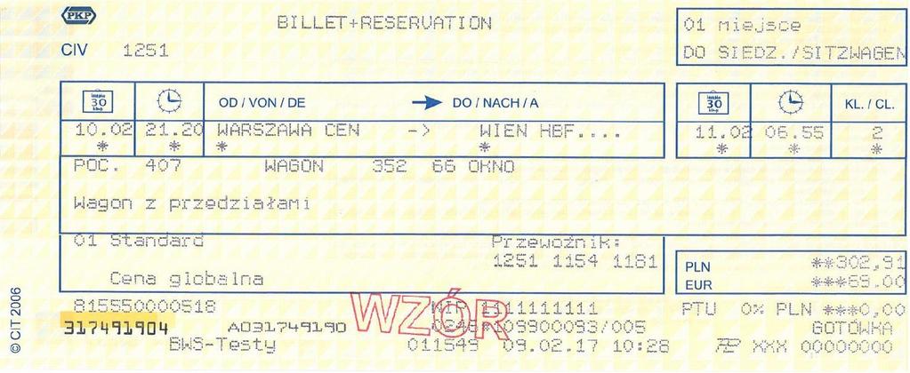 Załącznik nr 3 Zbiór wzorów dokumentów 1.
