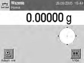 5 Pierwsze kroki 5.1 Włączanie i wyłączanie Włączanie Nacisnąć przycisk «On/Off». Wyświetlacz zostanie włączony.