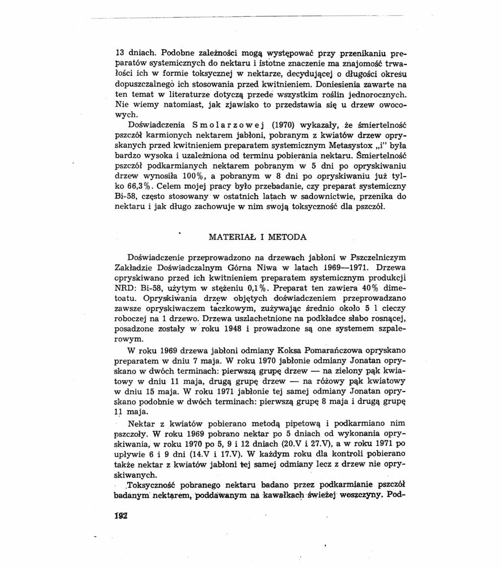 13 dniach. Podobne zależności mogą występować przy.