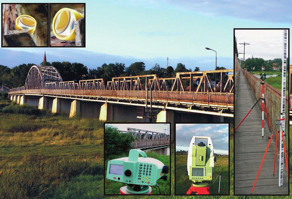 mosty materiały i technologie Przykład zintegrowanego monitoringu geodezyjnego mostu pomiar testowy w Lubuskiem Współczesne systemy pomiarowe i diagnostyczne w sposób oczywisty podnoszą wiarygodność
