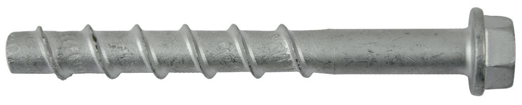 CONCREE SCREWS "URBO SAR" ŚRUBY DO BEONU "URBO SAR" Cr3+ environmenta friendy F120 Anchor Design Software