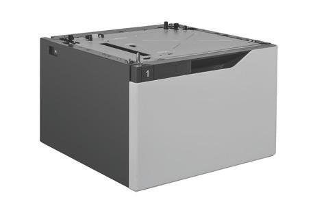 Lexmark XC6152 7-calowy kolorowy ekran dotykowy Wewnętrzny finiszer Podajnik uniwersalny na 100 arkuszy Taca o dużej pojemności na 2200 arkuszy Podajnik na 550 arkuszy Taca na 550 arkuszy Taca na 550