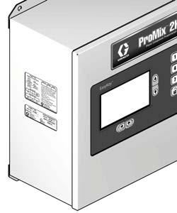 Wersje systemu i numery części Umiejscowienie naklejki na stacji mieszania cieczy TIa Maksymalne ciśnienie robocze cieczy jest podane w tym miejscu Umiejscowienie naklejki na module EasyKey TI8a