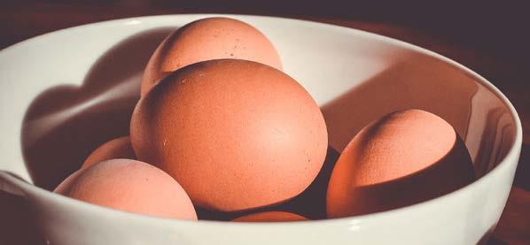 JAJKA Wiele jajek wciąż pochodzi z chowu klatkowego.