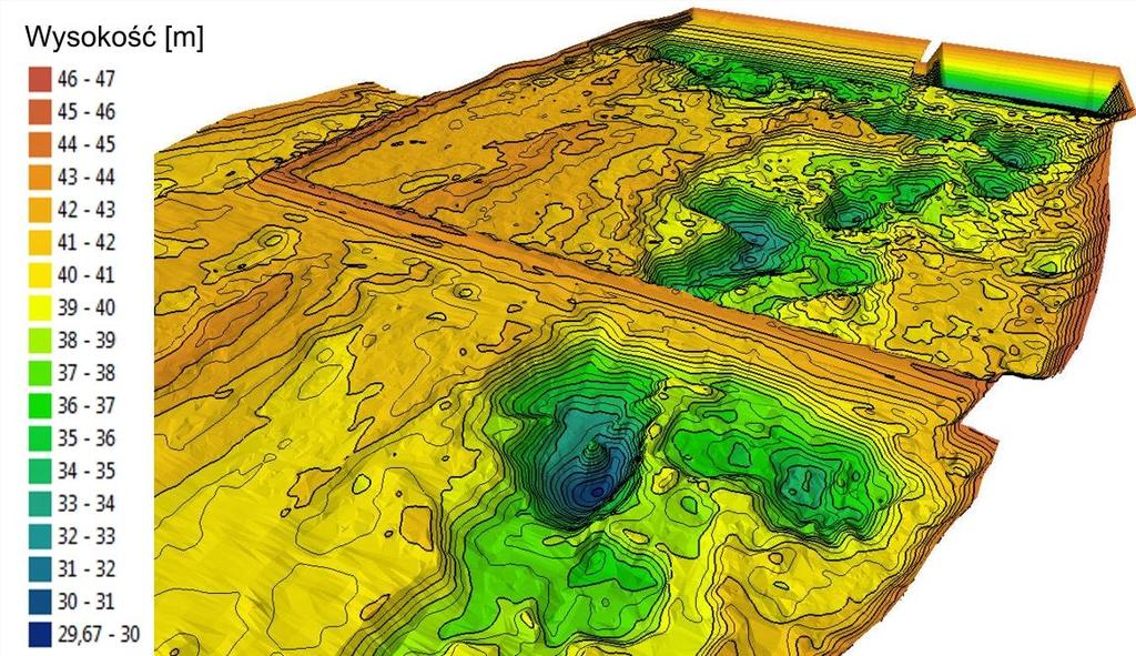 eksperymenty oraz analizy, badające parametry dokładnościowe, wykorzystanych technik pozycjonowania: GNSS/RTK, RTS i INS.