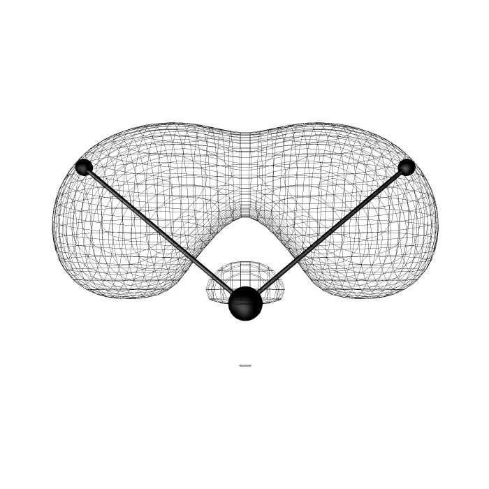 =0, a na rys. 5.4 mapy konturowe. Na rysunkach lewa strona odpowiada schematowi, w którym nie uwzględnia się przyczynków od orbitali atomowych z tego samego atomu (schemat I).