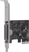PU011 Karta PCI Express z 1 portem równoległym Sweex Wprowadzenie Nie narażać karty PU011 na działanie bardzo niskich i bardzo wysokich temperatur.
