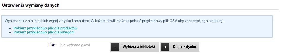 Dane przesyłane są w formacie CSV co pozwala w łatwy sposób importować je do innych programów takich jak np: Excel. Screenshot.