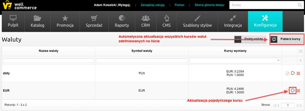 27 Dodając nowy język musimy określić obowiązkowo: nazwę skróconą języka w postaci w formacie xx_xx, np: en_en określić tłumacznie nazwy w przypadku j.