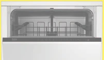 płukanie Elektroniczna regeneracja 6 temperatur zmywania 6 programów zmywania Wydajność 08 m3/h