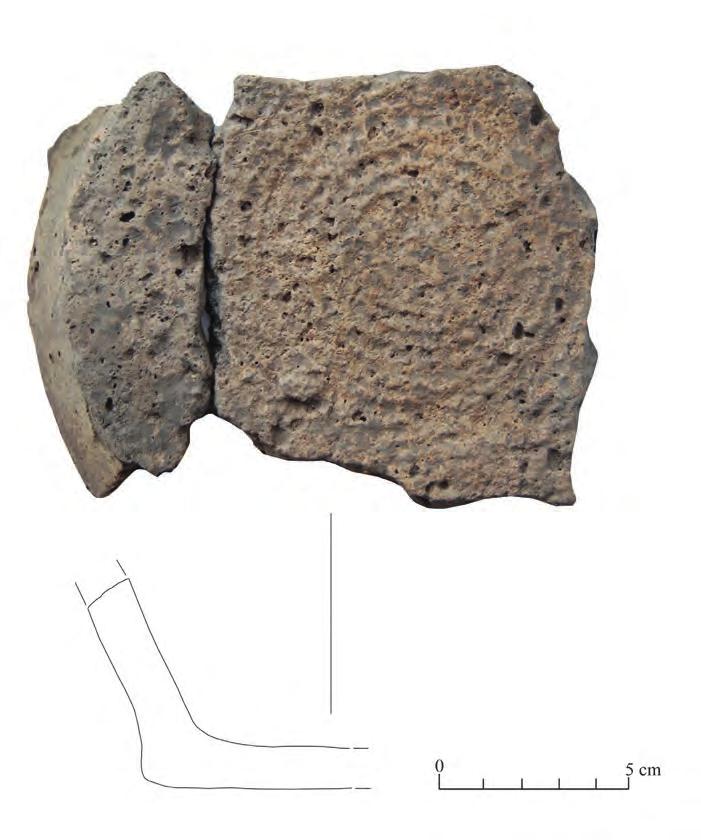 Ryc. 9. Nowomalin-Podobanka, rejon Ostrog. Ceramika kultury pucharów lejkowatych Abb. 9. Nowomalin-Podobanka, Rajon Ostrog.