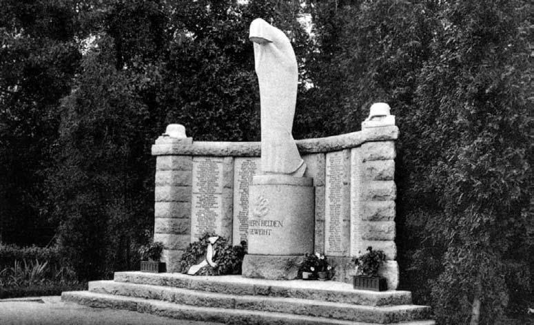 Naznaczeni pamięcią wojny. Pomniki żołnierzy poległych w czasie I wojny światowej w Jeleniej Górze własny pomnik lub po prostu miejsce pamięci poświęcone żołnierzom.