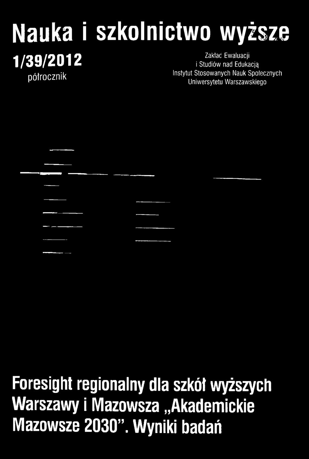 Foresight regionalny dla szkół wyższych