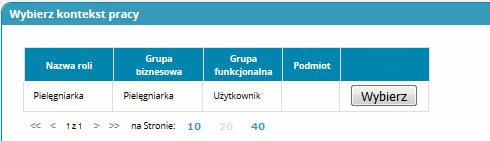 5. Wy iera y rolę Użytkow ik klikają przy isk Wybierz
