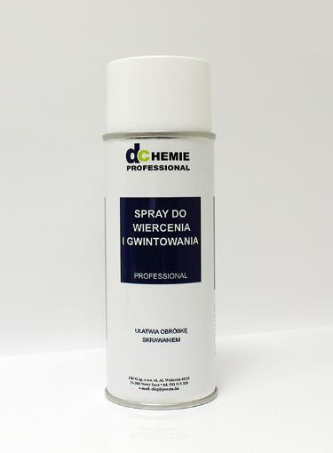 SPRAY DO WIERCENIA I GWINTOWANIA INDEX dc011 Pojemność 400ml NETTO 520 ml BRUTTO Środek do wiercenia i gwintowania dc011 jest to wysoce wydajny, gatunkowy olej do obróbki skrawaniem.