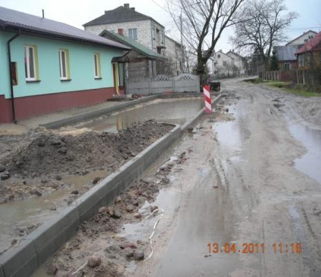 Przebudowa dróg publicznych w miejscowości Pniewiski Łączna długość