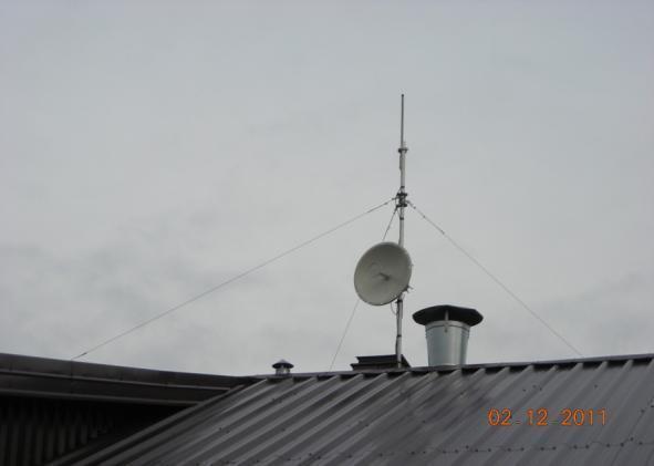 polegającą na budowie mostu radiowego w systemie 5GHz opartego na sprzęcie Ubiquiti