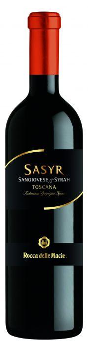 Rocca delle Macie "Sasyr" Rosso Toscano IGT IGT Toscana Sangiovese 60%, Syrah 40% 13.5% 7.5 g/l 5.