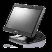 6 o rozdzielczości 1366 x 1024 (POS-3316) energooszczędny procesor oraz system pasywnego chłodzenia Fan Free porty: COM x4 (DB9 x3+rj x1), USB x5, LAN, VGA, CR ekran dotykowy: rezystywny dysk SSD