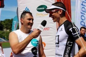 Paweł Miziarski zwycięzca 1/2 IM Najbardziej morderczy był upał przyznał zwycięzca ½ IM Paweł Miziarski.- Triathlon to trudna i wymagająca dyscyplina. Ciężko rozgraniczać poszczególne konkurencje.