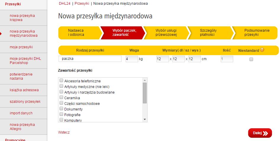 DHL24 INSTRUKCJA. Warszawa, sierpień DHL Parcel - PDF Darmowe pobieranie