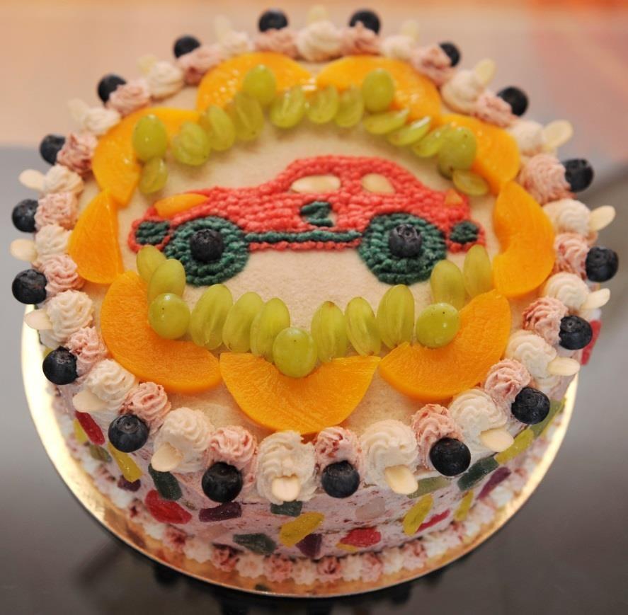czekoladą belgijską Tort piña