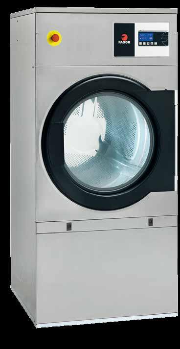 FAGOR INDUSTRIAL Pralnia / Laundry Pompa ciepła Heat Pump Efektywna technologia Fagor prezentuje gamę suszarek High Efficiency oferujących większą oszczędność energii.