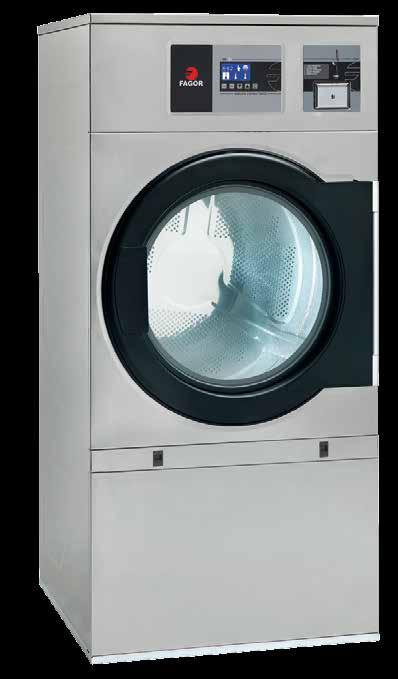 Suszarki / Tumble Dryers 2015 Suszarki FAGOR INDUSTRIAL od SR 11 kg do SR 35 kg zostały specjalnie zaprojektowane do użytku samoobsługowego.