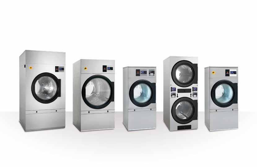 FAGOR INDUSTRIAL Pralnia / Laundry Duża pojemność High capacity Mała i średnia pojemność Low & medium capacity Samoobsługowa Self-service Kolumny suszące Stack dryers Pompa ciepła Heat pump GREEN