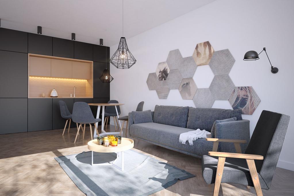 Equus Apartments - zamieszkaj komfortowo Equus oferuje 2, 3 i 4 - pokojowe komfortowe przestrzenie mieszkalne o podwyższonym standardzie w cichej i spokojnej okolicy.