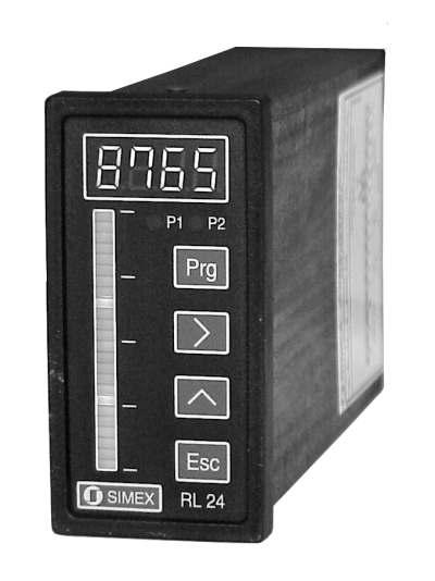 SIMEXR INSTRUKCJA OBS UGI regulatora uniwersalnego RL-4 SIMEXR Producent: SIMEX Sp. z o.o., ul. Wielopole 7, 8-556 Gdañsk, tel.