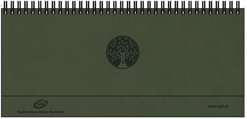Kalendarz biurkowy duży leżący Format 30 10,5 cm
