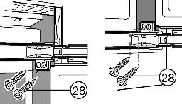 Uruchomienie u Regulując nóżki Fig. 8 (25) za pomocą dołączonego klucza płaskiego Fig. 8 (26) wypoziomować urządzenie. w Urządzenie zostało teraz prawidłowo ustawione na głębokość.