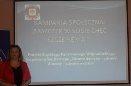 przedszkolnych, studentów uczelni wyższych, osób starszych, osób podróżujących. Działaniami na terenie powiatu żywieckiego objęto 836 osób.