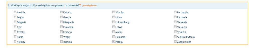W tym samym oknie rozwinie się właściwa ankieta.